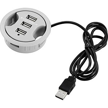 USB HUB, Infälld 3-ports USB2.0,