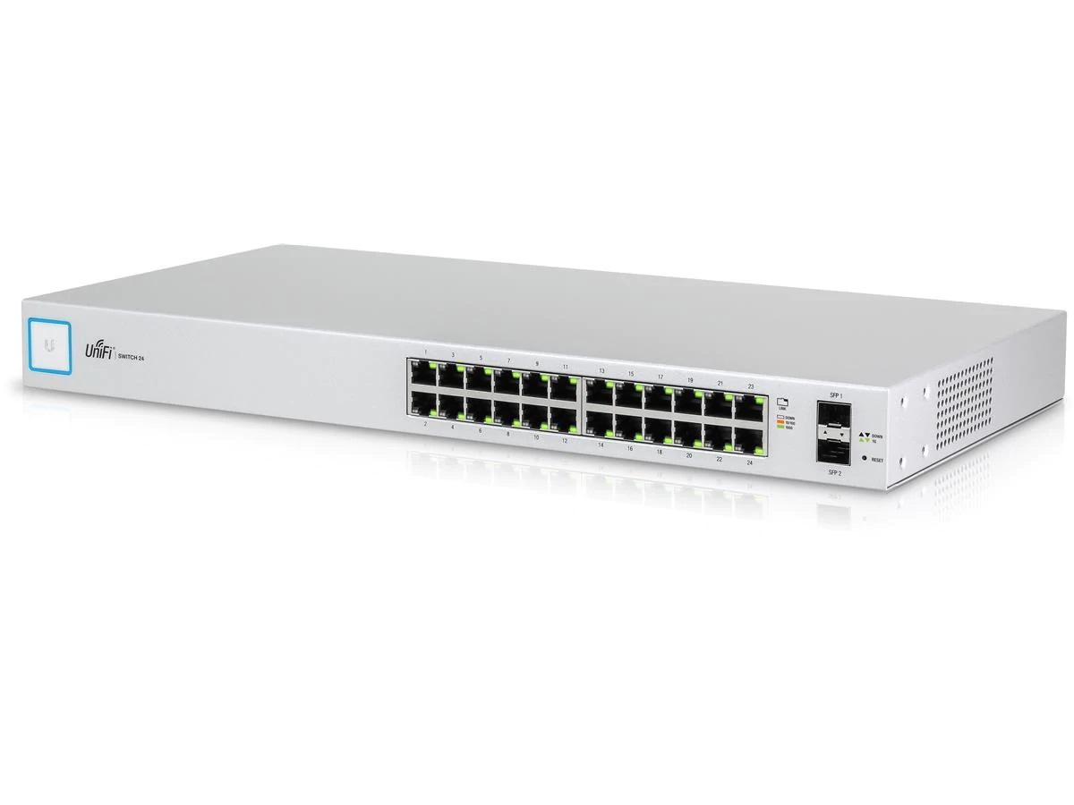 Ubiquiti UniFi US-24 Switch, 24xRJ45, 2xSFP, managed