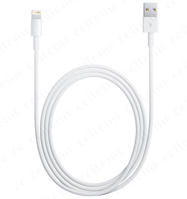 USB (USB-Iphone5) Sync kabel till iPhone5, 1,8M
