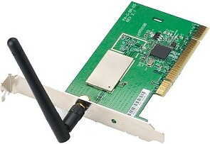U.R.Robotics Wireless MaxG PCI Adapter up till 125mbps , Löstagbar anten