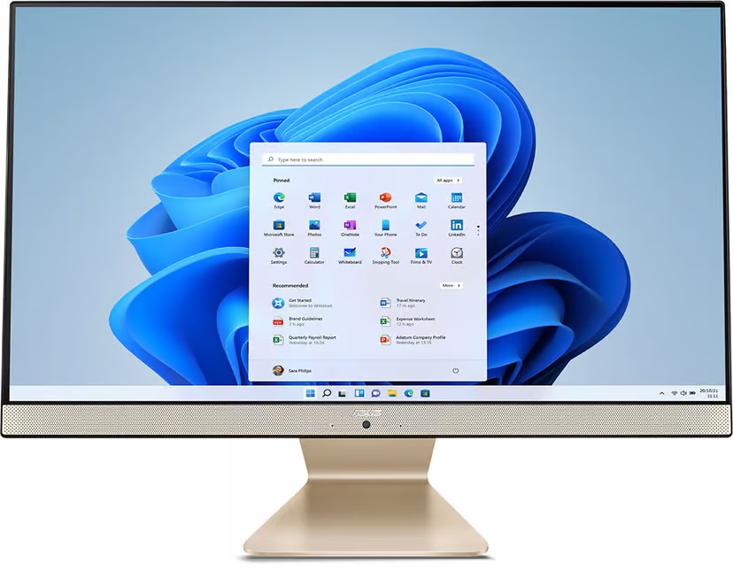 ASUS Vivo AiO V241, Pentium Gold 8GB 256GB 23.8, Allt i ett dator,