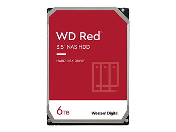 WD Red  WD60EFAX, 6TB, 3.5, SATA, 6GB/S, for SOHO NAS systems