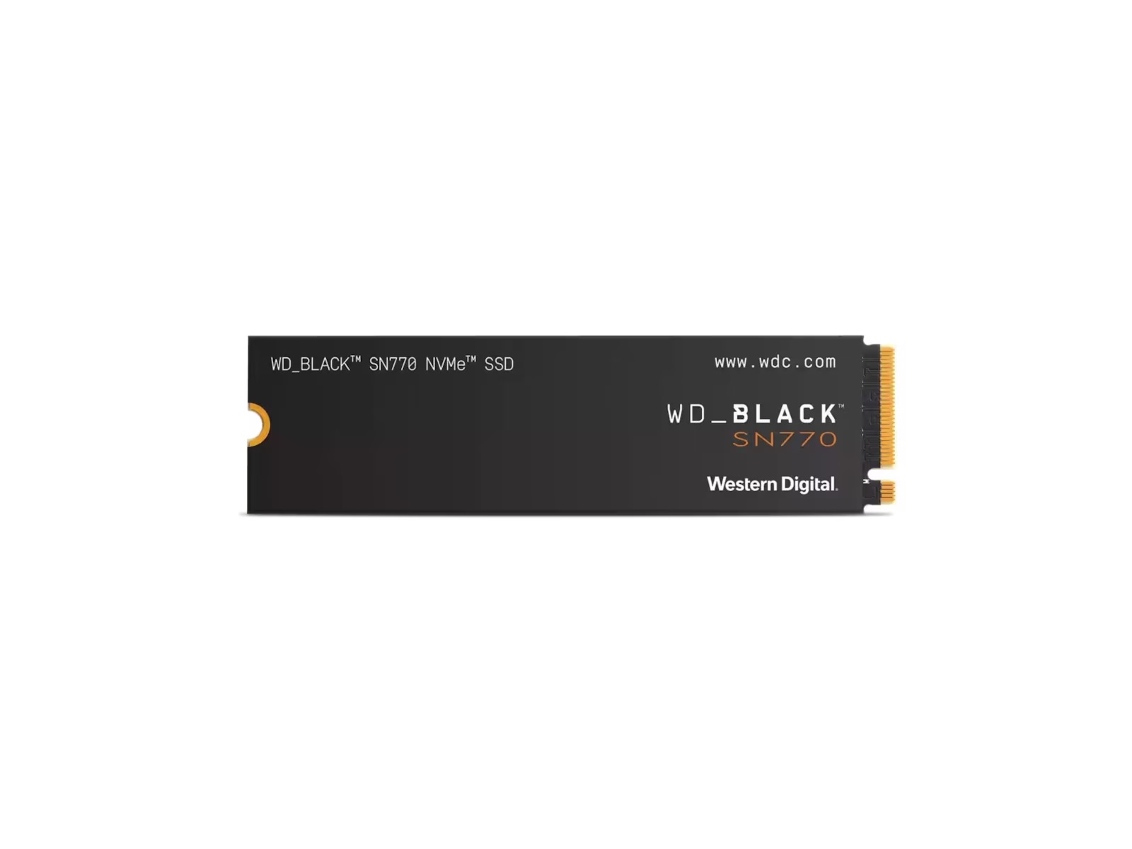 WD BLACK SN770 NVMe SSD 2TB, intern M.2 2280, 5150/4900Mb/s, PCIe 3.0 (NVMe)