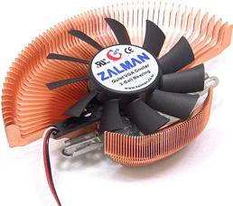 Zalman VF700-CU, Grafikkylning Copper, with blue LED