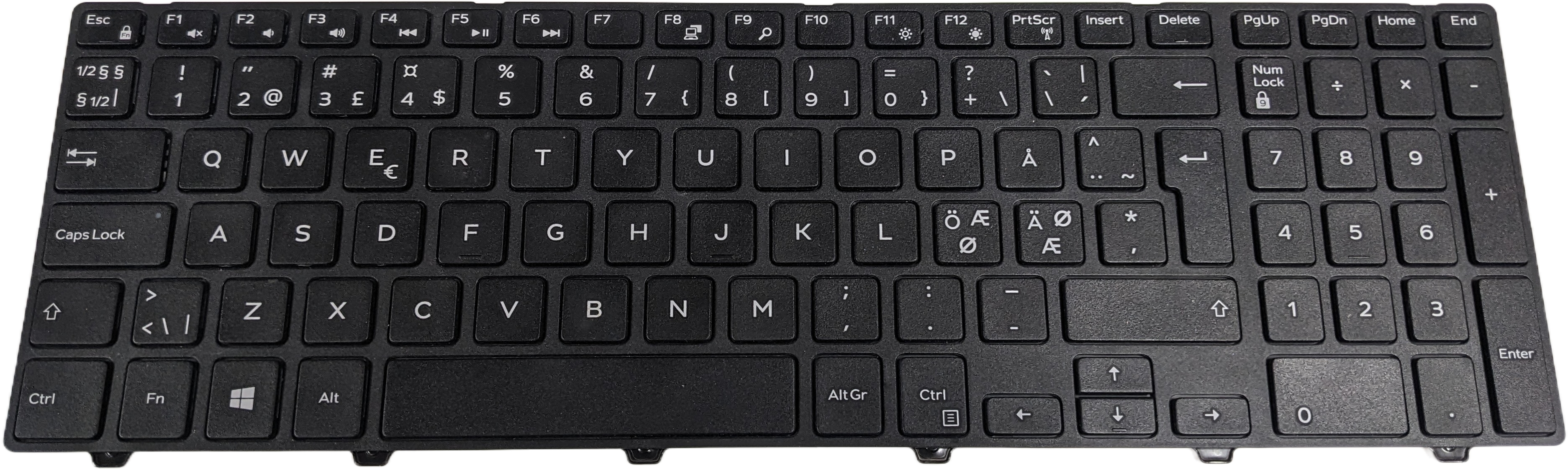 Nordiskt Tangentbord för Dell Vostro 15 3558 (Använt) (VHH8X PK1313G3A29)
