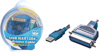 USB IEEE1284, adapter för skrivare som inte har USB, 2M