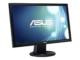 ASUS VW228  22 , 1920 x 1080,  VGA, DVI, Full-HD skärm med hög kontrast, inbyggt högtalare (används, felfritt och gott skickt)
