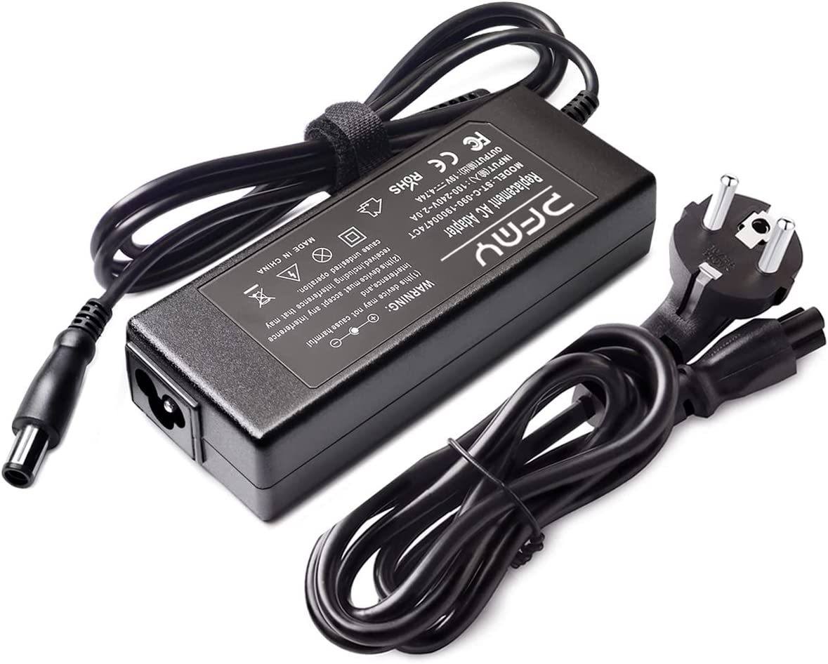 (X000SOZRDV )PFMY 19V 4,74A 90W AC Adapter Bärbar Dator Laddare Nätaggregat Ström Nätadapter Strömkabel för HP Pavilion G4 G6 G7 G42 G50 G56 G60 G61 G62 G71 G72 DV4 DV5 DV6 DV7 EliteBook 6930p 8470p 8530p 8570p, 19V DC, 4.74A, 90w