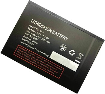 Batteri för Mobilbredbands Router, 3,8 V 11,1 Wh 2930 mAh W-7 W-7a batteri ersättning för Netgear irCard 779S 4G AC779S NTGR779ABB säkring 779 W-7 W-7a 308-10004-01 5200087