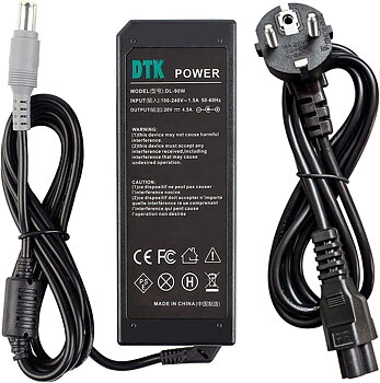 Ersättnings AC laddare för Lenovo bärbar dator 90W 20V 4,5A , Adapter Connect: 7,9 x 5,5 mm