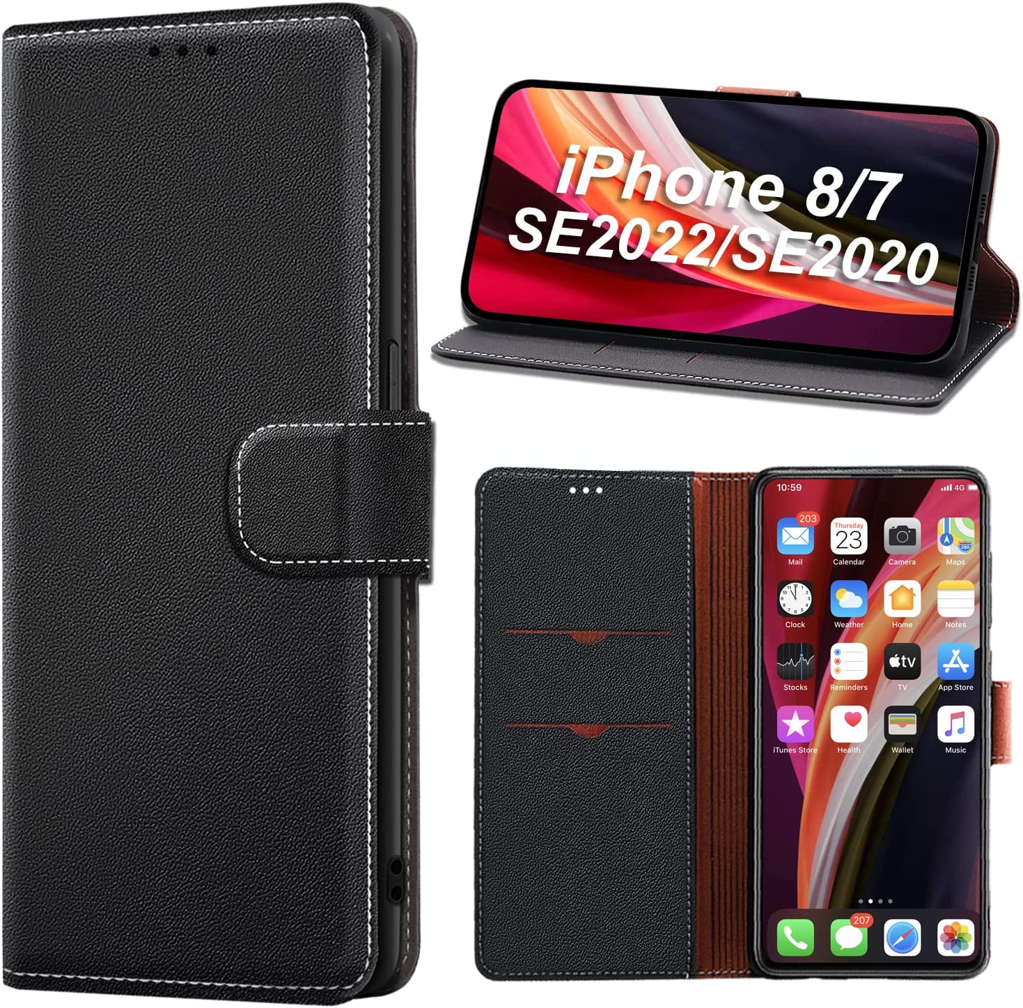 Holidi Fodral för iPhone SE 2022/iPhone SE 2020/iPhone 8/iPhone 7,