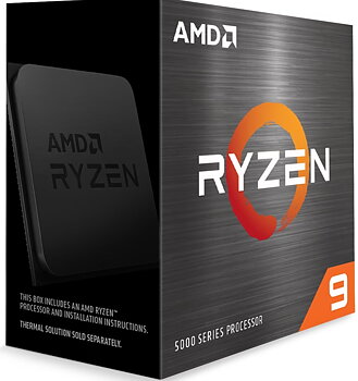 AMD Ryzen 9 5900X, Socket-AM4, 12-Core, 24-Thread, 3.7/4.8GHz, 105W, 7nm
