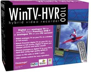 Hauppauqe WinTV HVR 1100T DVB-T Video In