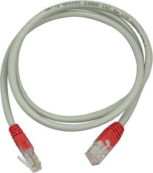 Nätverkskabel 2M, UTP Korsade, Användes mellan två datorer utan Hub / Switch