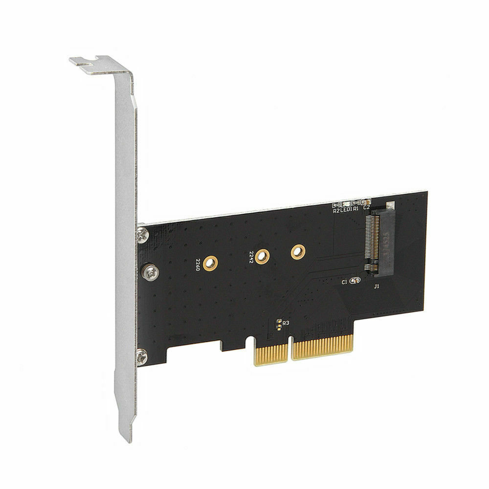 M.2 NVMe SSD NGFF a PCIE Express 3.0 X4 Adattatore M Key Converter Card SSD