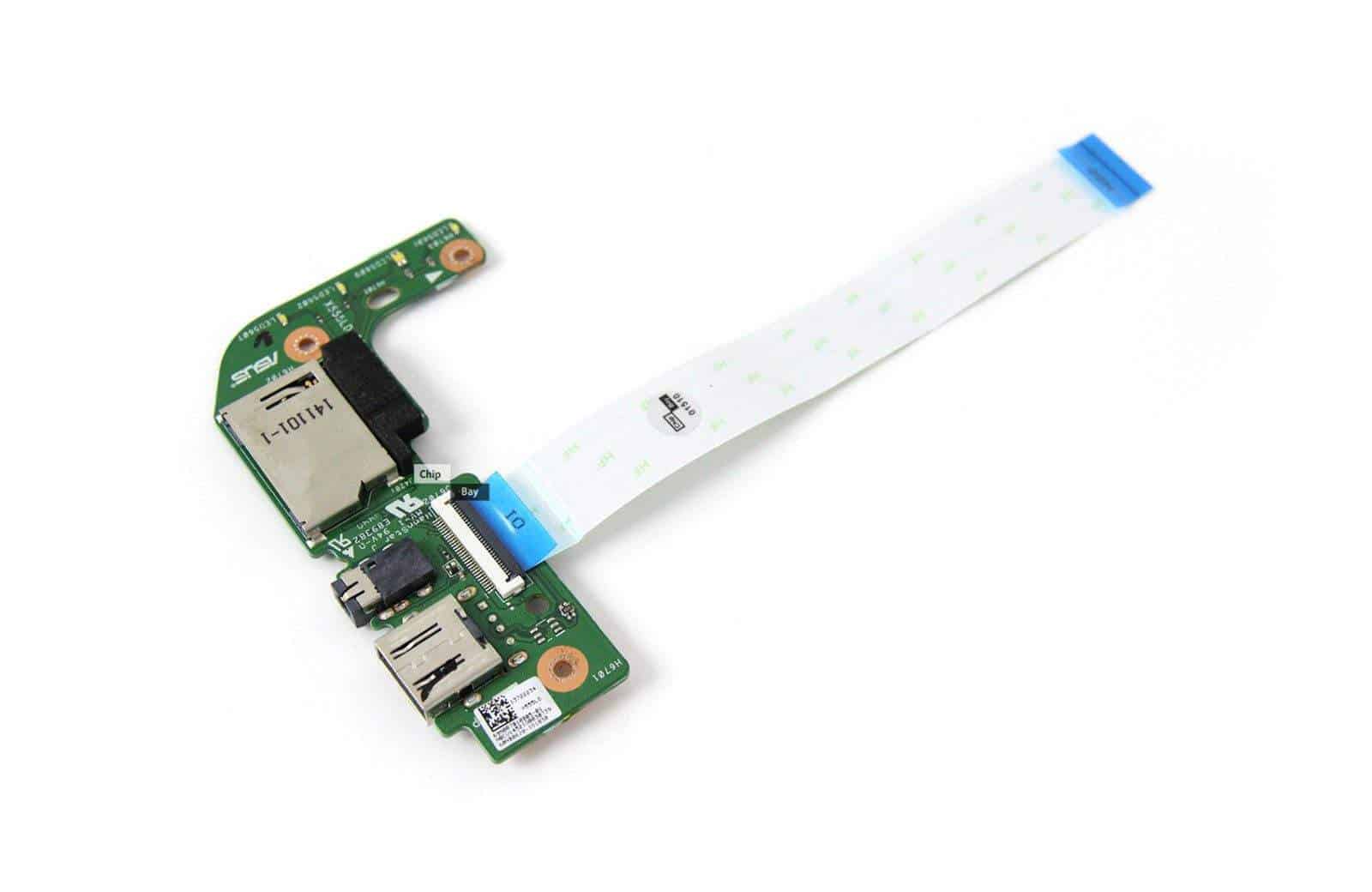 X555LD IO, USB/MEDIAKORTLÄSARE/LJUD IO kort passar till Asus Notebook R511L ( Begagnad )