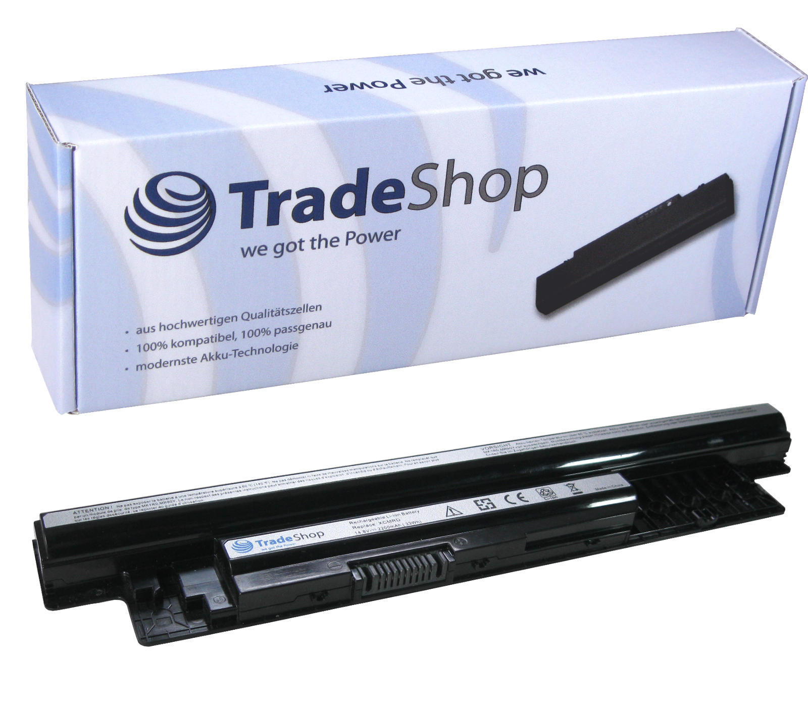 Ersättningsbatteri för Dell Vostro 15,  2200mAh Dell XCMRD G019Y 0MF69 6HY59 4DMNG 49VTP MR90Y