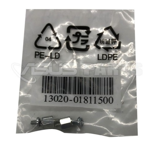 (13020-01811500 ) M2 skruv och Distans , Asus Motherboard Set of 2 M.2 Standoff & Screw 13020-01811400