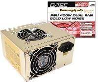 Q-TEC 13980,  ATX Nätdel 450W, Dual Fan, Fläktssystem för bästa kylning,