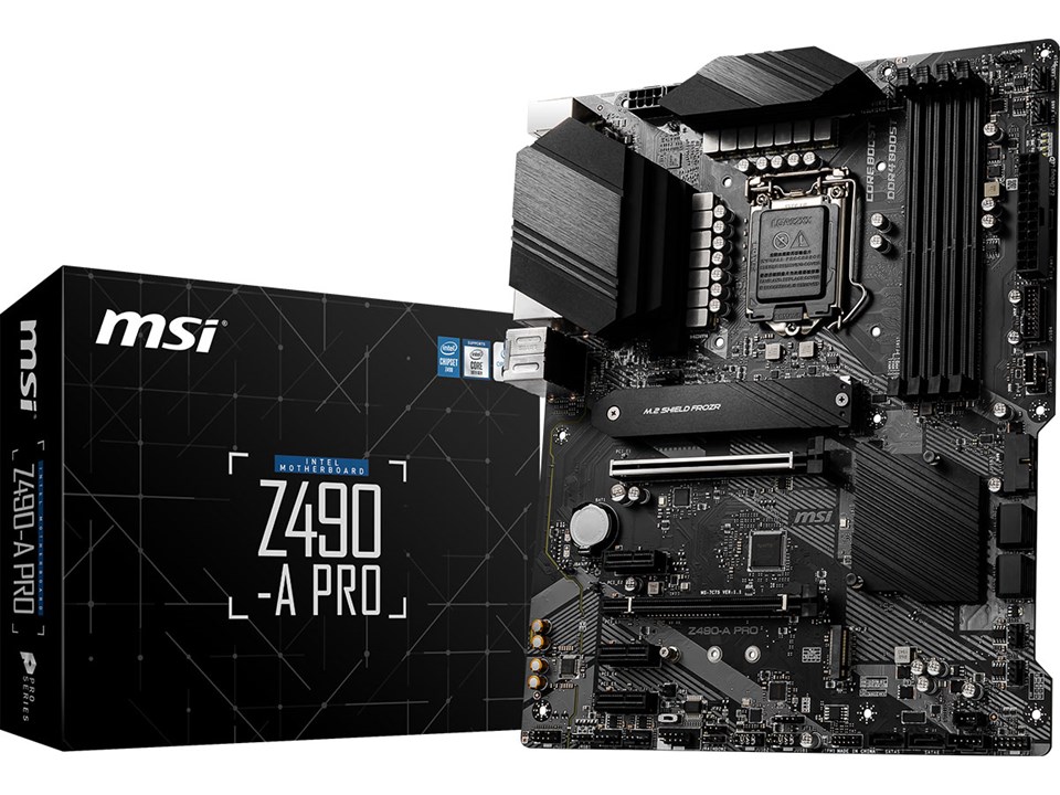 MSI Z490-A PRO, ATX Moderkort, LGA1200