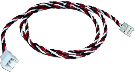 Zalman Förlängningskabel för 3-pins kabel för fläktar, 30cm