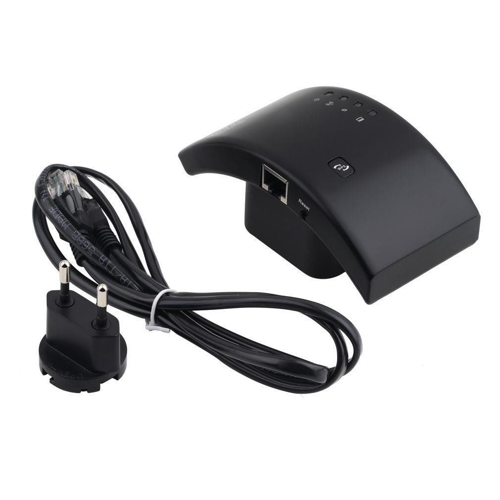 Wireless-N Wifi Repeater 300Mbps 2dBi Extender 802.11N/B/G Router Range EU Plug