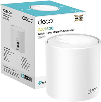 TP-Link Deco X10(1-pack) AX1500 Whole Home Mesh Wi-Fi 6-enhet