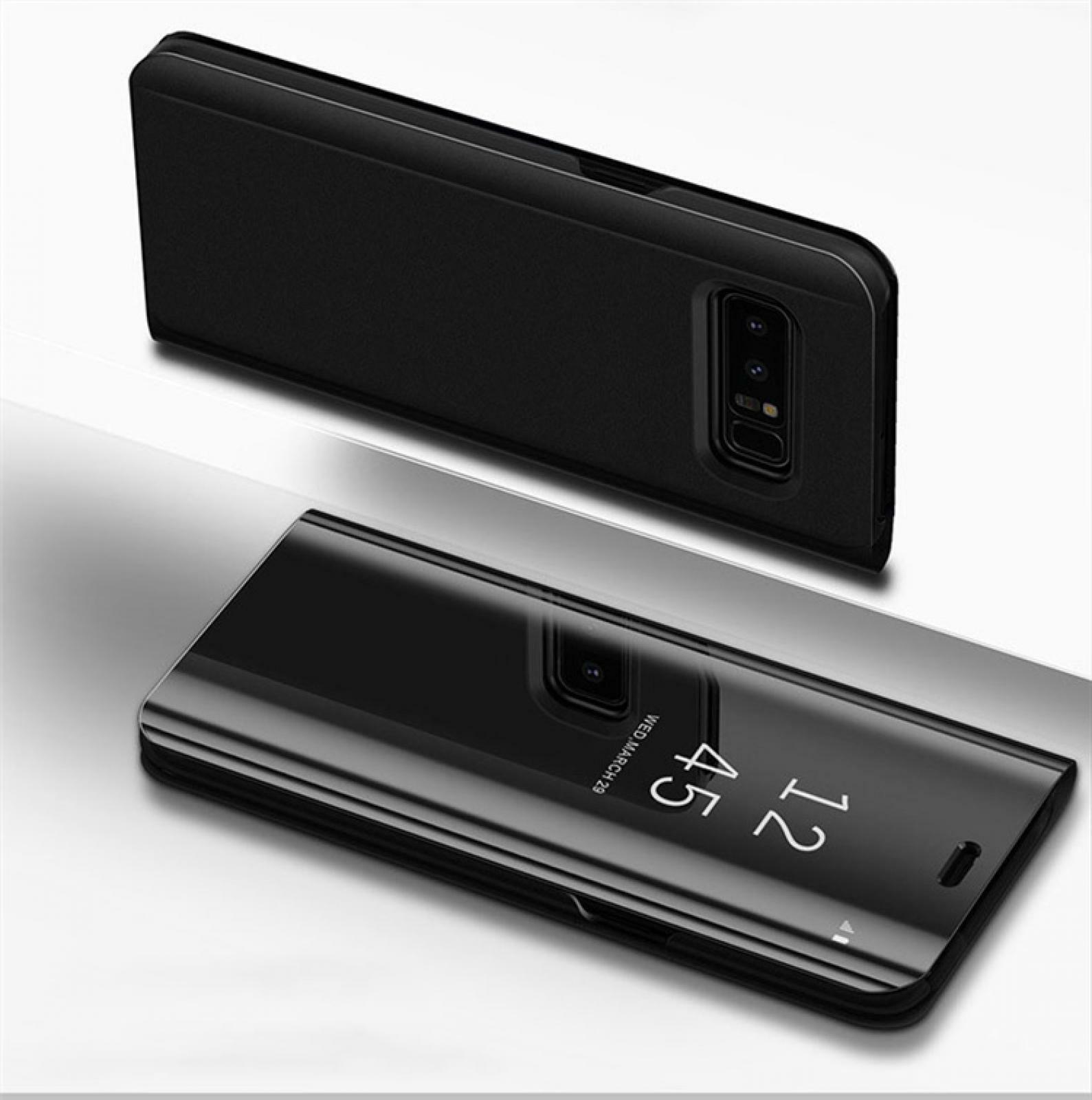 Mobiltelefonskydd (183527)Cover Mirror Case [Samsung Galaxy S10 plus, Svart]