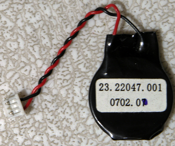 CMOS BIOS Batteri 3 Pin 2 Kabel 3V