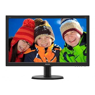 Philips 24 LED 240V5QDAB, 1920x1080, Speakers, VGA/DVI/HDMI