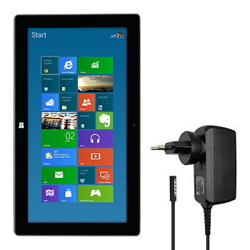 kwmobile CHARGER 5 PIN FOR MICROSOFT SURFACE PRO 2 BLACK CHARGING CABLE TABLET