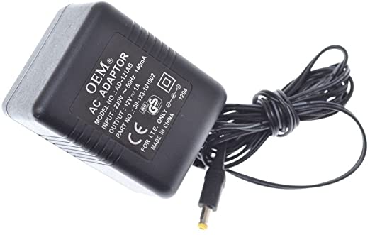 OEM AC Adapter Model AD-121AB 12V/ 1A(använt)