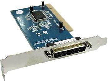 XLT PCI kort(3300-13) med ett parallell port 25polig hona