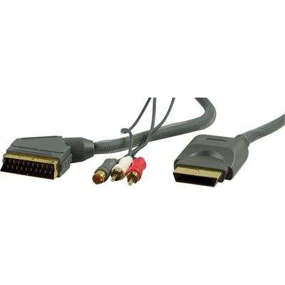 Koppla Xbox 360 till TV  Över SCART inkl. ljud