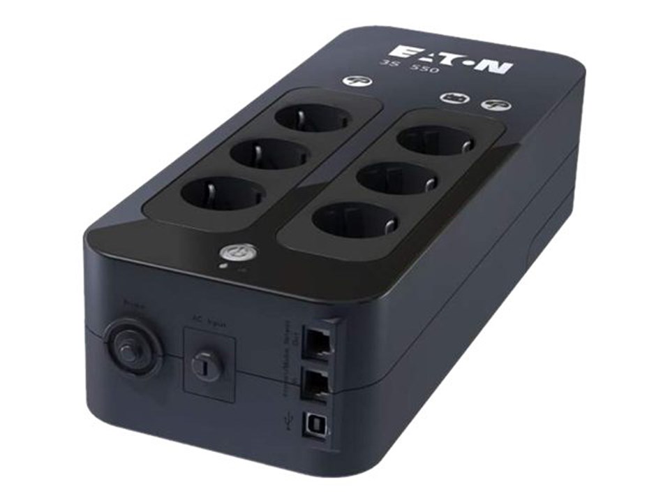 Eaton 3S 550VA/300W, Liten diskret offline-ups för enklare uppgifter