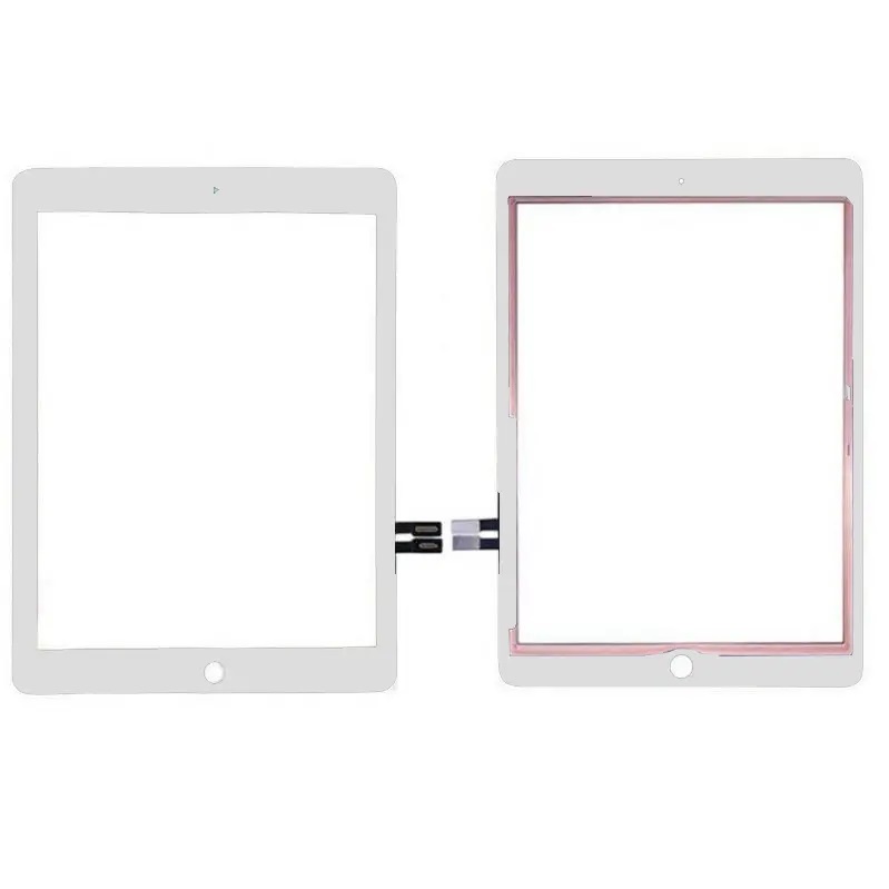 iPad 9,7 2018 Glas med digitizer, vit(400024430 )