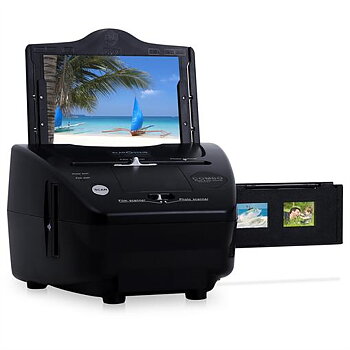FILM SLIDE NEGATIVE PHOTO CONVERTER DIGITAL SCANNER USB, Filmscanner, Dia och kortscanner