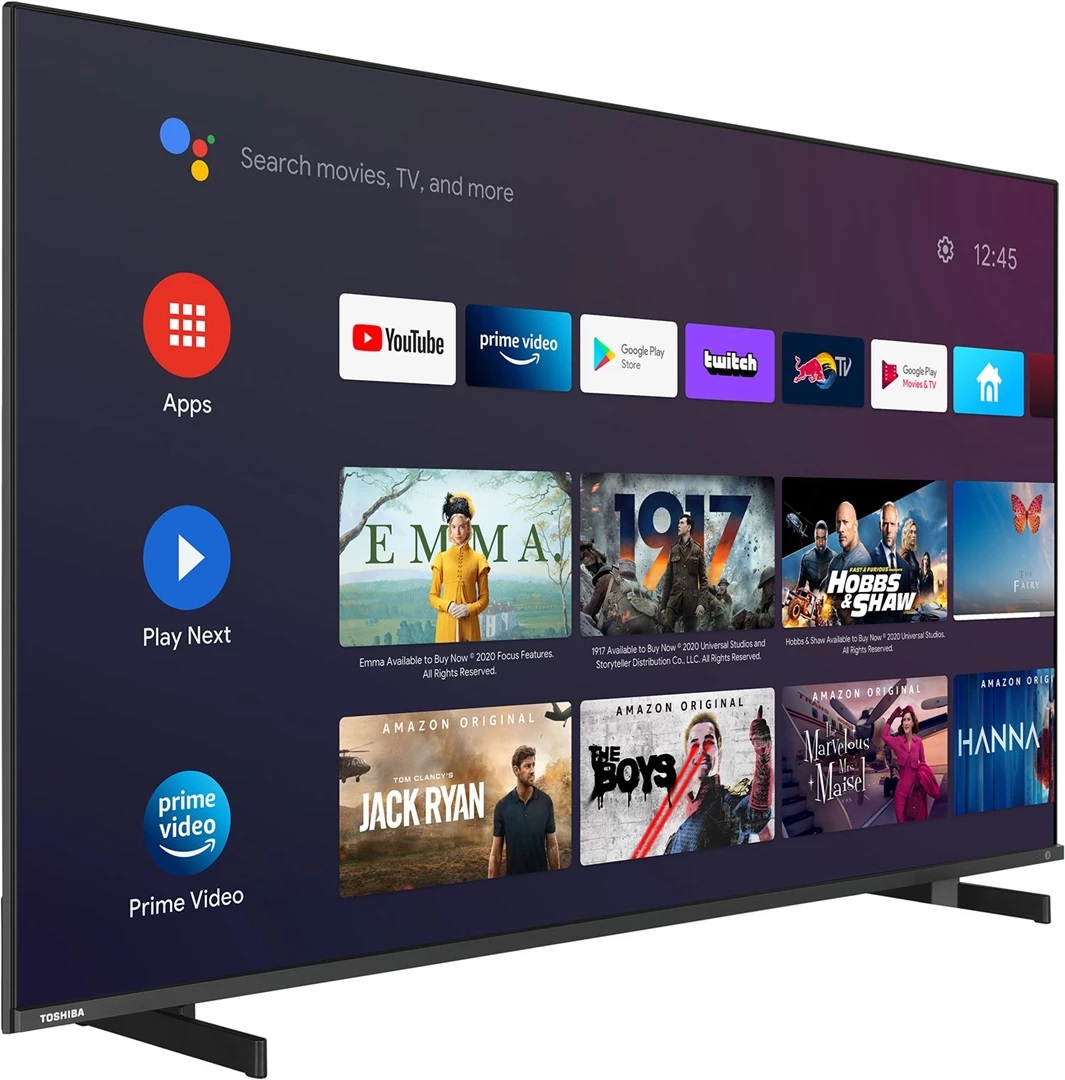 Toshiba 50UA5D63DG, 50 4K UHD Smart-TV med inbyggd Chromecast