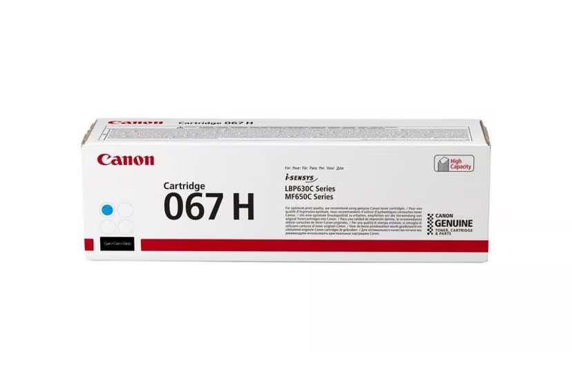 CANON Toner Blå 067 High Capacity Cyan 2.35K