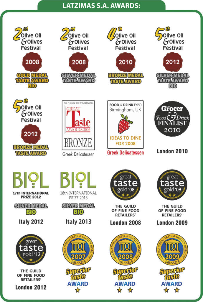 Olive oil, organic extra virgin olive oil 5L, LATZIMAS, FREE OF CHARGE! - 3