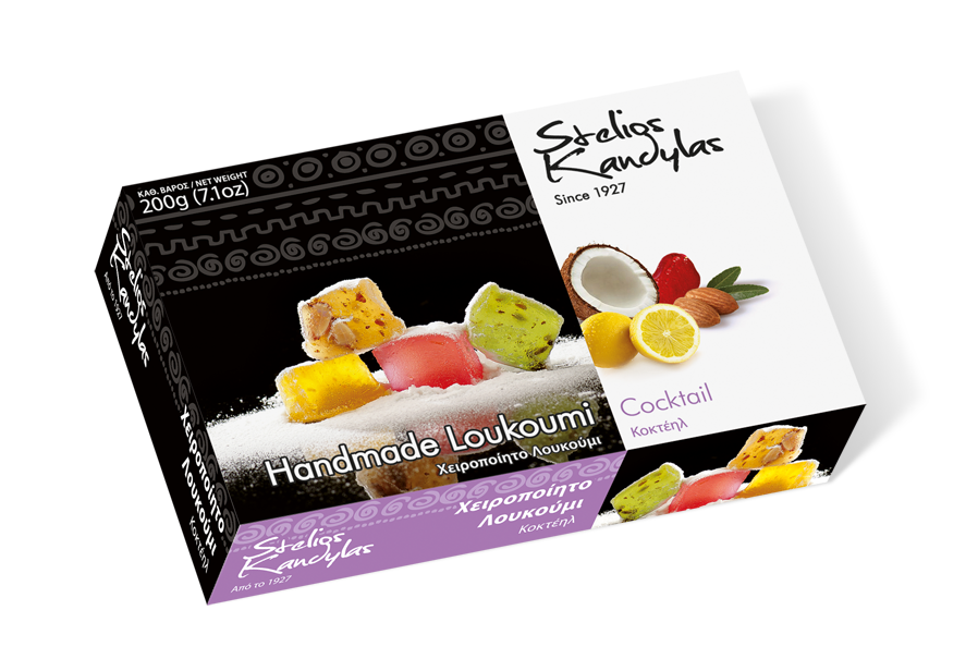 Loukoumi , mixed flavors 200g