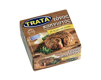 TRATA smoked tuna with lemon and oregano, 160gr