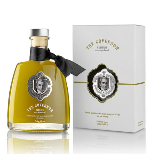 The Governor Premium Edition, Extra Virgin Olive Oil 500ml, from Corfu (Free Shipping)