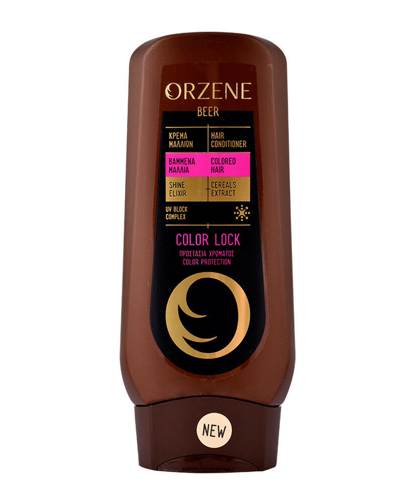 Orzene beer hair conditioner colored hair colorlock 250ml Grekisk Livs