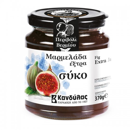 Fig jam, 370g, Kandylas