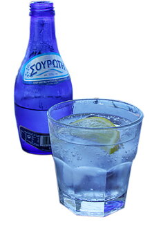 souroti sparkling natural mineral water 250ml, 12st