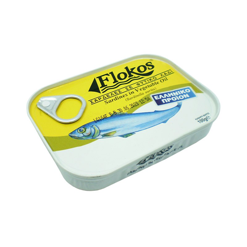 Sardiner i olja FLOKOS 100g