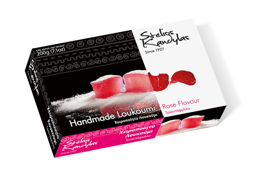 Loukoumi rosé flavor 200g Kandylas