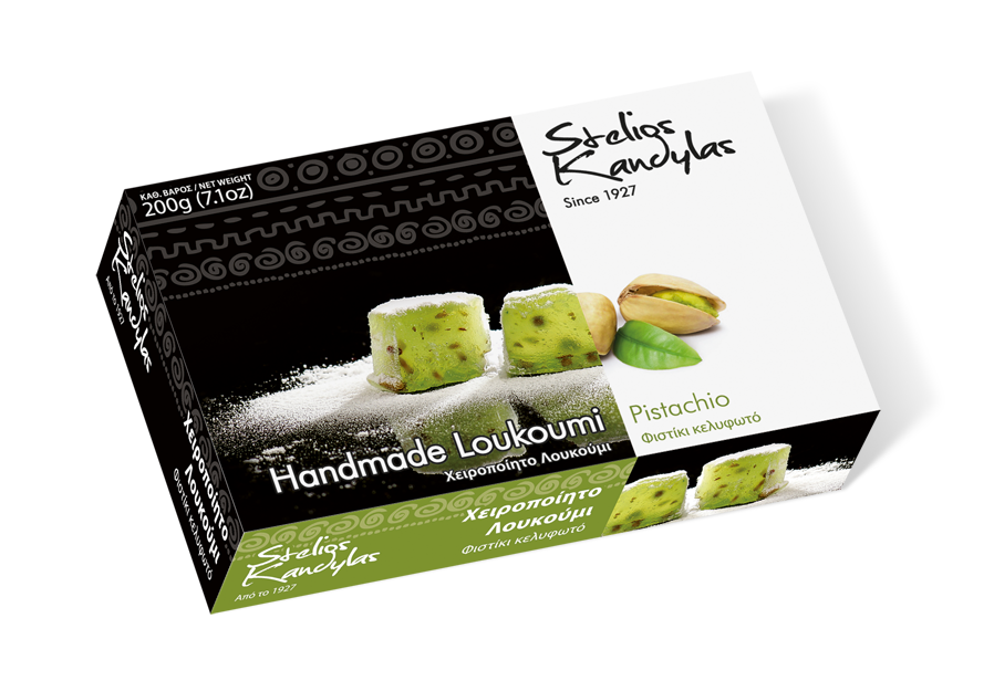 Loukoumi mes pistage nötter 200g, Kandylas