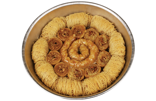 Baklava, dessert, 3 types 1kg